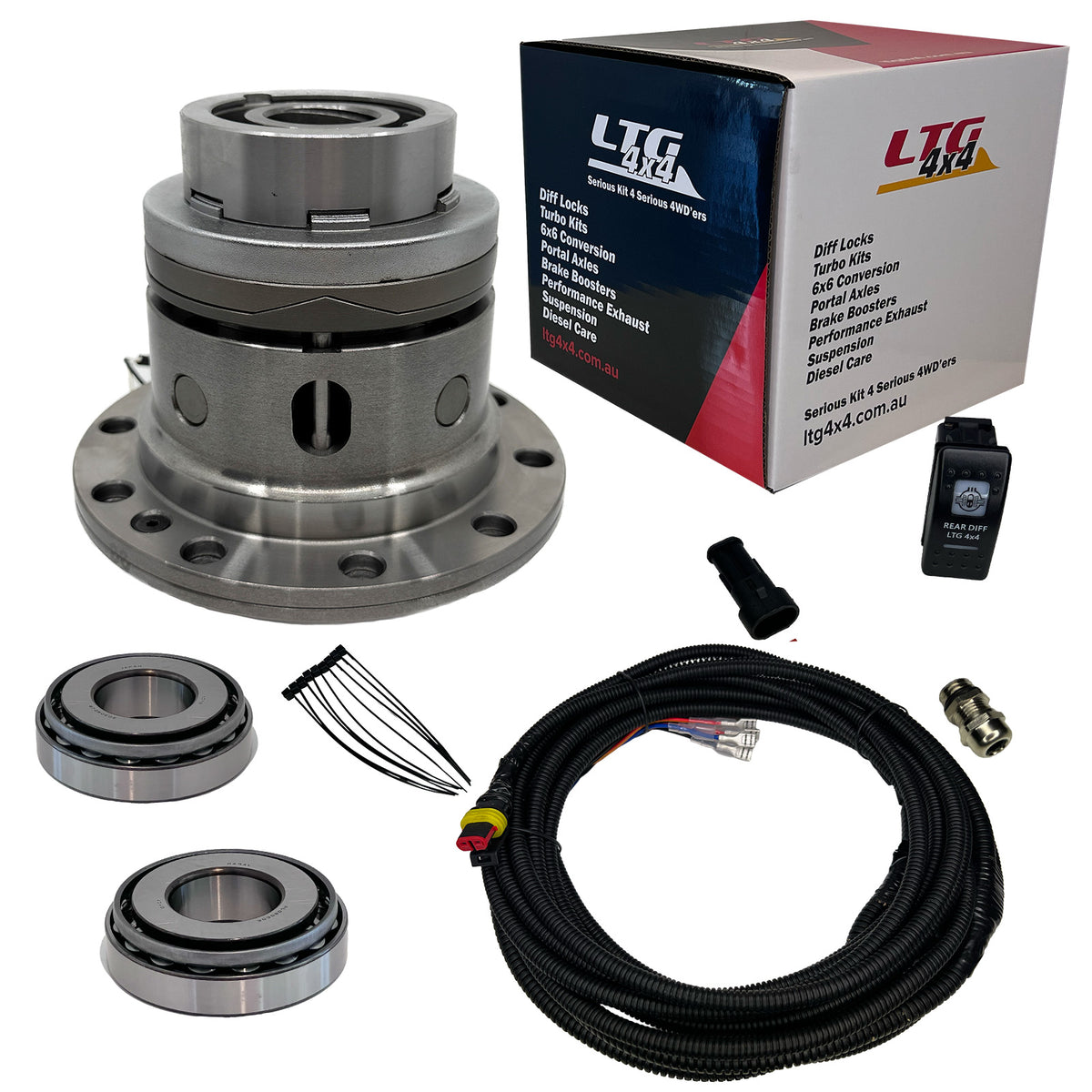 LTG Differential E-Locker Dana 44 3.73 and Down 30 Spline